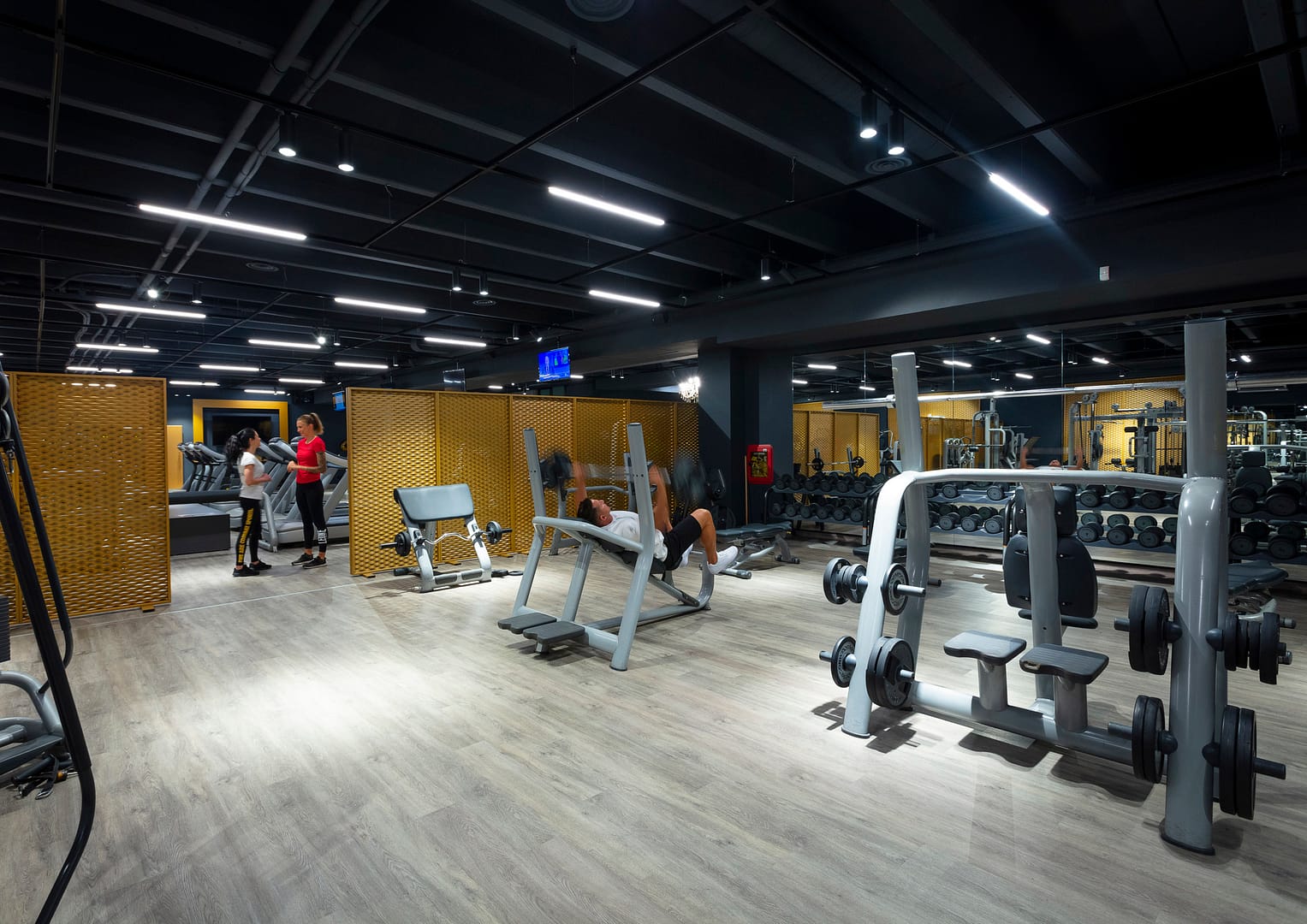Ronchiverdi Sport & Business Club, gym floor area forza